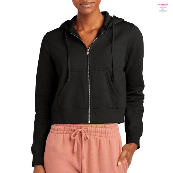BaeeGirl Cropped Zip Up Hoodie Thumbnail